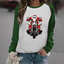 Quinty - Kuscheliger und warmer Pullover – Weiß Grün