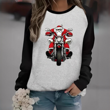 Quinty - Kuscheliger und warmer Pullover – Weiß Schwarz