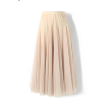 Maleah - Eleganter Faltenrock – Beige