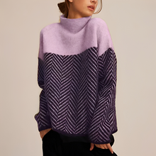 Yancy - Eleganter und modischer Pullover – Lila