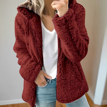 Celandine - Eleganter und warmer Überzieher – Rot