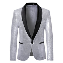 Pierce - Eleganter und zeitloser Blazer – Silber