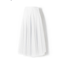 Maleah - Eleganter Faltenrock – Weiß