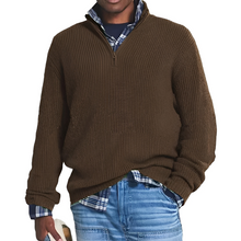 Charlton - Bequemer und komfortabler Pullover – Braun