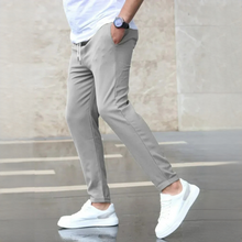 Nico - Modische und bequeme Stretch-Hose – Grau