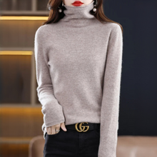 Akainu - Angenehmer Rollkragenpullover – Kamel