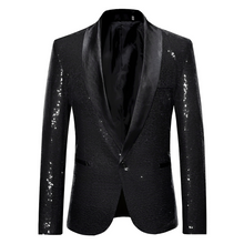 Pierce - Eleganter und zeitloser Blazer – Schwarz