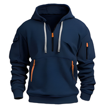 Paxton - Moderner Hoodie – Dunkelblau