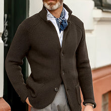 Sigmund - Elegante und warme Jacke – Kaffee