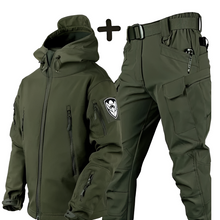 Gergely - Bequemes Hosen-Set – Grün