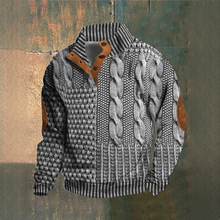 Ronald - Bequemer und warmer Pullover – Hellgrau
