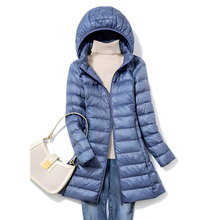 Elina - Leichte und warme Jacke – Blau