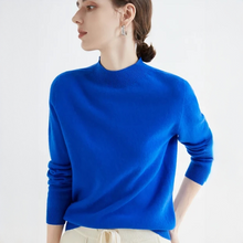 Orie - Bequemer und zeitloser Pullover – Blau