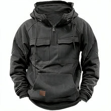 Alvaro | Hoodie mit Futter aus Baumwollmischung – Grau