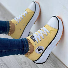 Ilyse  | Trendige orthopädische Sneaker – Gelb