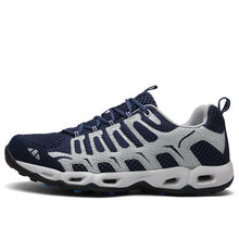 Ashton | Vielseitige Unisex Wanderschuhe – Blau / Hellgrau