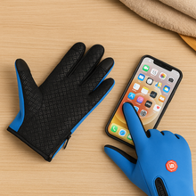 Avery | Thermo-Touchscreen-Handschuhe – Blau