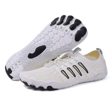 Thea -  Orthopädische Minimalistische Barfuß-Wasserschuhe | Leichte, schnell trocknende Aquaschuhe – Weiß/Schwarz