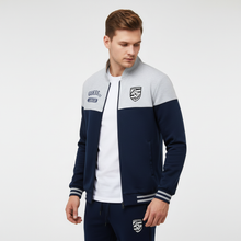 Baseball Stil Trainingsanzug -  Eddie – Blau