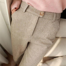 Richard | Elegante Schneiderhose aus reiner Wolle – Beige