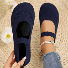BellaComfort™ – Elegante Damen Ballerinas mit ultraweichem Stoff – Navy blau