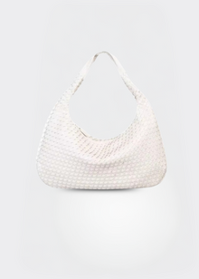 Handtasche Damen – Große Tasche aus Leder – Elegant & Alltag – Weiß