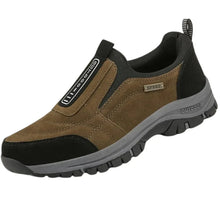 Brando - Bequeme Orthopädische Wanderschuhe für Schmerzlinderung – Braun-Schwarz
