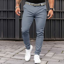 Bequeme, atmungsaktive Herrenhose – Hellblau