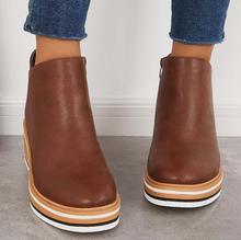 Stella - Modische und bequeme Stiefel – Dunkelbraun