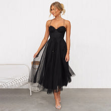 Eleganzia™ – Elegantes Damen Midikleid mit Vielseitigem Design – Schwarz