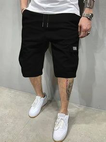 Emmitt - Cargo Kurzhosen Mit Mehreren Taschen – Schwarz