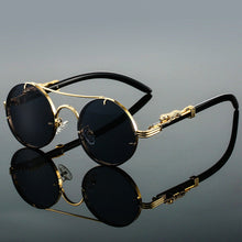 ChromaLens – Panthera Retro Sonnenbrille – Schwarz