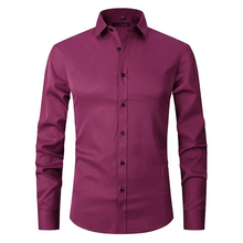 Horatio | Elegantes Button-Up-Hemd – Rot