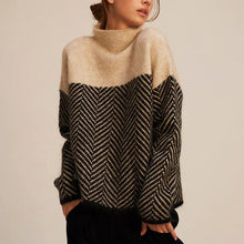 Élodie | Elegante Rollkragenpullover für Damen – Beige
