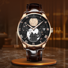 van Baerle® - Quarzuhr – Gold Schwarz