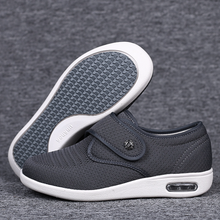 Chelse - Weite Orthopädische Diabetiker Schuhe Damen – Grau