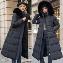 Yvoria | Luxuriöse Winterjacke – Schwarz