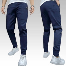 Tommaso | Premium Stretch Cargohose – Blau
