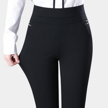 Stilvolle Stretch Damenhose - Elara – Schwarz