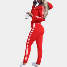 Trendy Damen Jogginganzug - Mila – Rot