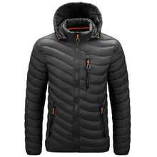 Calvin - Outdoor Daunenjacke für Herren – Schwarz