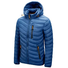 Calvin - Outdoor Daunenjacke für Herren – Blau