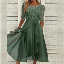 Rivanna | ELEGANTES SOMMERKLEID – Grün