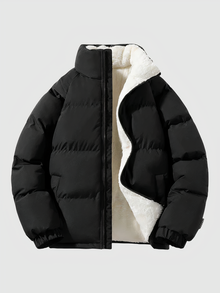 CHARLESTON - Pufferjacke für Herren – Schwarz