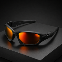 AeroShield – Polarisierte Sport Sonnenbrillen – Rot