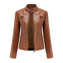 Sabine | Damen Modische Jacke mit Gesteppter Schulterpartie – Kamel