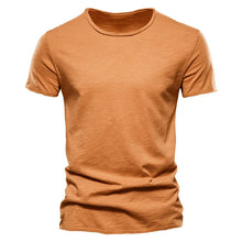 Herren Lässig T-Shirt | Bequem – Orange