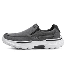 CanvasFlex™ – Atmungsaktive Herren Loafers mit Slip-On Komfort – Dunkelgrau