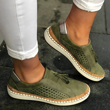 Brianna | Orthopädische Slipper – Grün
