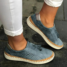 Brianna | Orthopädische Slipper – Blau